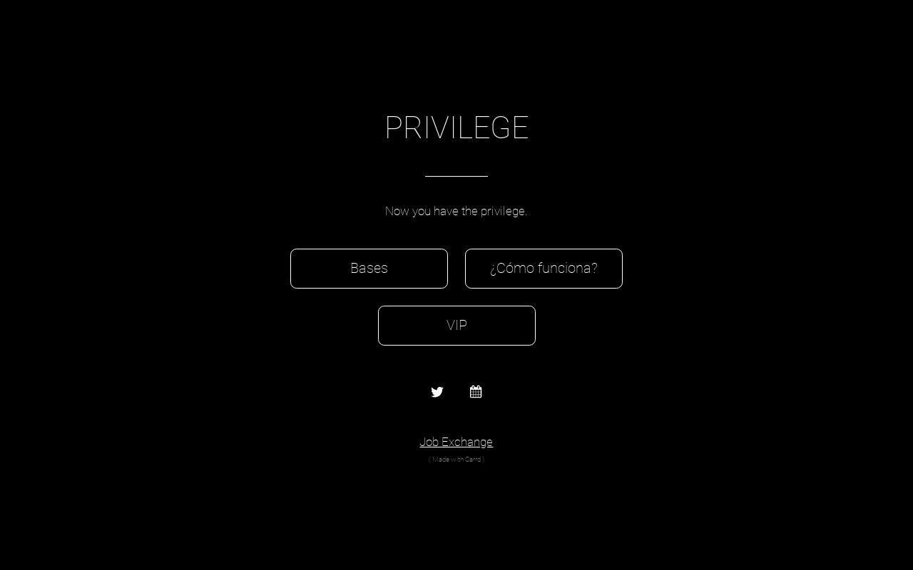 Carrd profile picture for @privilege